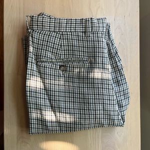 Zara Black and Tan Trouser